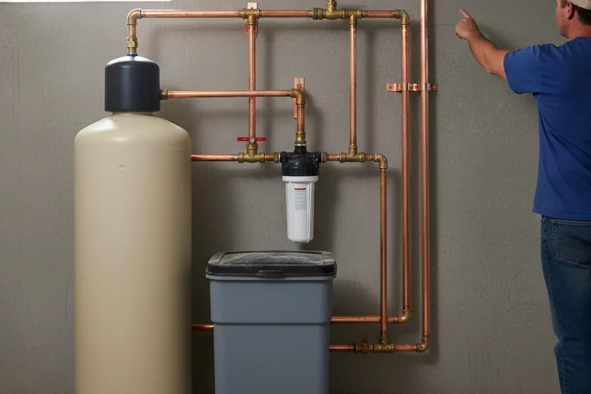 Whole-house water treatment system installed in Tovey